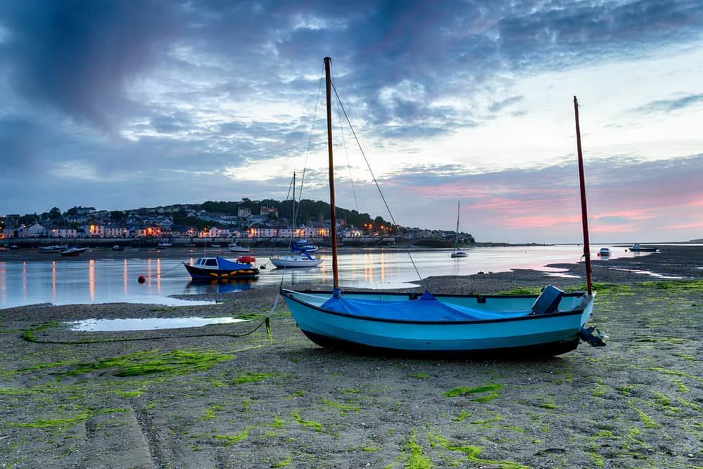 Sunset over Appledore