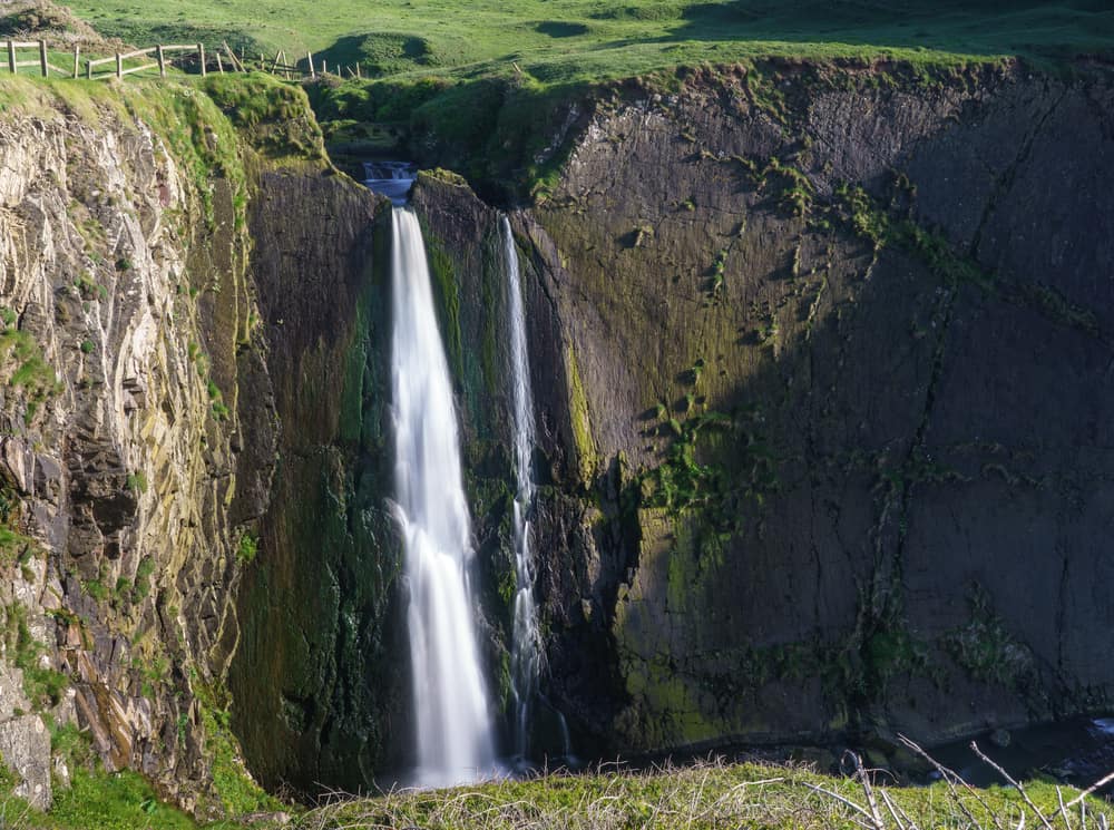 Speke's Mill Mouth Waterfall